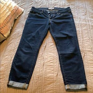 Banana Republic skinny fit jeans.